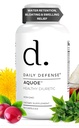 Pillole diuretiche - Pillole di mirtillo con Tè verde, Dandelion, Aceto di sidro di mele & More - Pillole d'acqua AQUOE per Bloating & Fitness - Pillole d'acqua della difesa quotidiana, 60 capsule