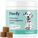 Pawfy Probiotics for Dogs | Supports Digestive Health, Diarrhea for Small, Large Dogs | Migliora Gut Health | Anti Yeast Supplements | Skin Health Seasonal Allergies Support - 30 Chews (Bacon)