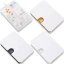 Patelai 3 pezzi Travel Pill Organizer 6 scomparti Portatile Pill Case per Pocket Purse Piccolo Cassetto Tipo Scatola di Medicina Contenitore di Vitamina con foro di bloccaggio per olio di fegato di Cod Anziano 3 colori