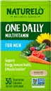 Naturelo, Un Daily Multivitamin Capsule per Uomo, 30 Conte