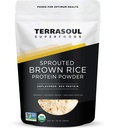 Terrasoul Superfoods Organic Sprouted Brown Protein Powder, 1.5 Pounds