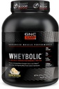 GNC AMP Wheybolic polvere proteica clinicamente provata, 40g Whey Protein, BCAA, Leucina, aumenta la resistenza muscolare, costruzione del muscolo, 3 ° partito testato, senza glutine, Banana Milkshake, 25 Servings
