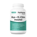 Fairhaven Health Myo-Inositol e D-Chiro Inositol Supplemento per le donne | 40:1 Ratio | Supplemento di fertilità femminile per le donne e l'equilibrio dell'ormone* | Vegan | 240 Myo & D-Chiro Inositol Capsule