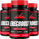 (3 Pack) Capsule Erecboost, Formula Avanzata Naturale, 180 Capsule
