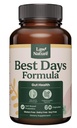 Migliori Giorni Formula | Supporto avanzato 5-in-1 Gut per Bloating, Gas & Irregularity | Probiotici a base di suolo + Prebiotici, L-Glutamina, Aloe Vera & More | 60 capsule