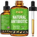 Antibiotici per cani per infezioni, tosse, UTI, allergie, prurito | Antibiotici naturali per gatti per sostenere la pelle, cappotto, & digestione | per tutte le razze e le età | 2 oz