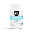 365 da Whole Foods Market, Magnesium Glycinate Tablets, 400 MG, 90 Count
