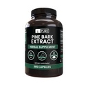 PURE ORIGINAL INGREDIENTI Estratto di corteccia di pino (365 capsule) Nessun filler di magnesio o di riso, Sempre puro