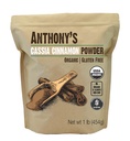 Polvere di cannella di Cassia organica di Anthony, 1 lb, terra, senza glutine, non OGM, non irradiato, Keto Friendly
