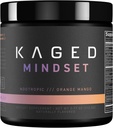 Kaged Nootropic Formula, Mindset, Focus e Productivity Supplement, Stimulant Free, Migliora la Memoria, Mood, Clarity, 30 Serve