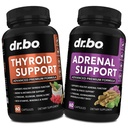 DR. BO Thyroid Supplementi surrenali per le donne e gli uomini