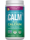 Naturale Vitalità Calma, Magnesio & Calcium Supplemento, Bere miscela polvere Supporta una risposta sana a stress, senza glutine, Vegan, & non OGM, Raspberry Lemon, 16 oz