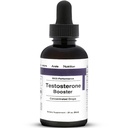 Testosterone Booster - Supplemento uomini e donne con Tribulus Terrestris e Tongkat Ali per migliorare, recupero muscolare & energia - Bottiglia liquida 2oz