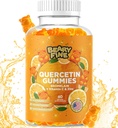 Quercetina con Bromelain Gummies - Vitamina C + Zinc & Vitamina D3 – Supporto Immune Extra Forza Booster - 60 Gummies Quercetin - Made in Italy