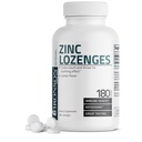 Bronson Zinc Lozenges Antiossidante & Immune Support Supplemento Limone aromatizzato, 180 compresse masticabili