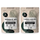 Polvere di Tongkat Ali per gli uomini 200:1 estratto, Fadogia Agrestis estratto polvere per gli uomini 50:1 Concentrazione 5oz supplemento