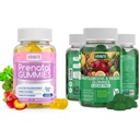 Bundle of Sugar Free Prenatal Gummies + Zucchero-Free Frutta e Veggie Gummies