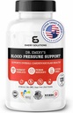 Integratore di supporto per la pressione sanguigna del Dr Emery con Magnesio, Zinco, Vitamina D3, & Potassium, Vegan-Approved, Sugar-Free, Formulato dal farmacista clinico, 120 capsule, 30 giorni di alimentazione