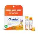 Boiron Chestal Pellets per Cough and Mucus Relief, Nasal o Chest Congestion, e Sore Throat Relief - 2 Count (160 Pellets)