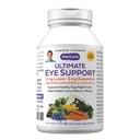ANDREW LESSMAN Ultimate Eye Support 60 Softgels - 12mg Lutein, 6mg Zeaxanthin, Bilberry, Nutrienti chiave per sostenere la salute degli occhi e promuovere la visione sana. Niente additivi. Facile da ingoiare Softgels