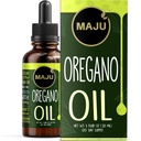 Maju Superfoods Gocce di olio di origano, Potent 90%+ Carvacrol (1 fl Oz) Olio essenziale del Mediterraneo selvaggio di origano Liquido, Aceite de Oregano, Supporto immunitario e stagionale