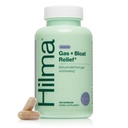 Hilma Natural Gas and Bloating Relief with Lemon Balm, Fennel & Peppermint Leaf, Doctor Formulato con ingredienti biologici, 100 Vegan Capsule