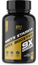 Supporto per le erezioni per gli uomini che agiscono rapidamente + aumento del testosterone | #1 Dosed Blood-Flow + Muscle Builder | guadagno muscolare, Boost Libido, Firmness & Size | Grow 3-7" con 9 potenti ingredienti - 90 pillole