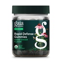Gaia Herbs Organic Immune Rapid Defense Gummies - Supporta l'immunità - con Propolis, Ginger e Echinacea - 60 Vegan Gummies (30-Day Supply)