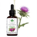 Estratto di olio di semi di cardo di latte 2 fl oz - Estratto di cardo liquido di CO2 - Ricco di silimarin, VIT E, Zinco, Omega, Tocoferoli - Gusto dolce e piacevole