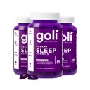 Goli Dreamy Sleep Gummy - 180 Count - Melatonina, Vitamina D, Magnesio e Estratto di Balm Limone - Gelatin-Free, Gluten-Free, Vegan & Non OGM
