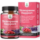 Integratore di menopausa di erbe completo per le donne - capsule di equilibrio dell'ormone femminile per le maglie notturne Flashs caldi & mood Swings con Dong Quai, Chaste Berry & Black Cohosh Root - 120 Count Pack