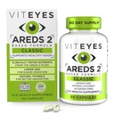 Viteyes AREDS 2 Vitamine Occhiali, Supporto Maculare Classico, Capsule Allergeni Libero, con Vitamina E Naturale, Vitamina C, Zinco, Rame, Lutein & Zeaxanthin, Eye Doctor Trusted, Prodotto negli Stati Uniti, 60 Ct
