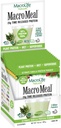 MacroLife Naturals MacroMeal Vegan Vanilla Superfood Supplemento Polvere Proteine + Verdi, Probiotici, Enzimi Digestivi, Fibra - Energia, Detox, Immune - Non OGM, Gluten-Free- 10 Packet Servings