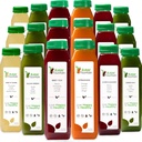 Pulire il succo di 5 giorni dalla fontana cruda, tutto naturale Detox Cleanse crudo, Juicing per il riposo del corpo, succo pressato a freddo veloce, ottimo modo per saltareavviare una dieta sana, 30 bottiglie 12oz, 5 colpi di zenzero