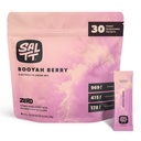 SALTT Electrolytes Powder Flavored Drink Mix - Booyah Berry - 30 pacchetti di idratazione - Magnesio, Potassio, Sodio, Minerali di Trace - Zero Sugar & Gluten Free - Essenziale di viaggio