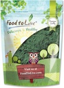 Cibo per vivere clorella polvere, 4 Pounds - Kosher, Raw Green Algae, Vegan Superfood, Bulk, Pure Vegan Green Protein, Ricco di vitamine e minerali, Grande per bevande, Tè e Smoothies