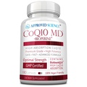 Approvato Science® CoQ10 MD - Extra Strength 300mg Pure CoQ10 con Bioperine® per un assorbimento più rapido - Supporto ottimale - Alimentazione di 3 mesi