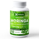 Estratto di caffè verde| 150 capsule| Moringa Oleifera| 10.000mg| 100% puro & naturale| Non OGM e Gluten Supplemento gratuito | Superfood Verde completo | Polvere di Estratto di foglie di Dianabol