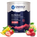 Gnarly Nutrition Natural Pre-Workout Powder, Strawberry Lemonade – Certificato NSF Sport, Endurance & Recovery – Vegan Pre-Workout, Sport Nutrition – Limonata alla fragola con caffeina, 14.82 oz