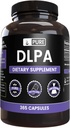 Ingredienti originali puri DL-Phenylalanine DLPA (365 capsule) Nessun filler di magnesio o di riso, sempre puro, verificato il laboratorio