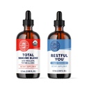 Vimergy Nighttime Fortifier Kit* - 2500 mcg Zinco, 5000 mcg Melatonina, 130mg Mullein Extract, 70 mg Thyme Extract. Riparazioni, ricostruisce e rinnova le cellule immunitarie durante il sonno. Vegan, senza glutine, Kosher