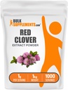 BulkSupplements.com Polvere di estratto di Clover rosso - Trifolium Pratense, Supplemento di Clover rosso, Integratori di erbe - Gluten Free, 1g per porzione, 1kg (2.2 lbs) (Pack of 1)