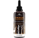 Naturealm Chaga Mushroom Liquid Tincture Supplemento – Supporto Immune, Antiossidante Boost & Hair, Skin, Nail Health, Vegan, Non OGM – Wild-Harvested Fruiting Bodies, 2 mesi di fornitura
