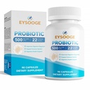 Probiotici per donne e uomini, 500 miliardi di CFU, 22 Strains + Prebiotici Biologici, Probiotici giornalieri per Digestivo, Immune, & Gut Health - 90 capsule