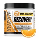 Outwork Nutrition Post Workout Recovery Powder - Creatine Monohydrate, KSM-66 Ashwagandha & Tart Cherry - Speeds Recovery, Eases Soreness - Polvere di creatina per uomini e donne, Sherbet arancione, 230 Gr