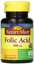 Acido folico naturale 400 mcg 250 Conte (4 Confezione)