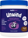 Nutricost Nutrizen PM Unwind Adaptogenic Mushroom Drink (Chocolate Flavored) 30 Serve - Include Reishi, Lion's Mane, Shiitake, Cordyceps