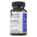 Premier Research Labs RenaVen - Premier Kidney Support for Kidney Cleanse Detox and Repair | Migliorare la funzione del rene e il supporto urinario con cordyceps fertilizzati - 60 capsule vegetali