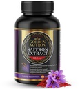 Estratto di Zafferano d'oro - Supplementi di Zafferano Premium - 88,50 mg Pillole di Zafferano Pure - Supporto di Mood - Supporto per gli occhi - Equilibrio Emozionale, Focus & Eye Health Made in USA - 60 capsule